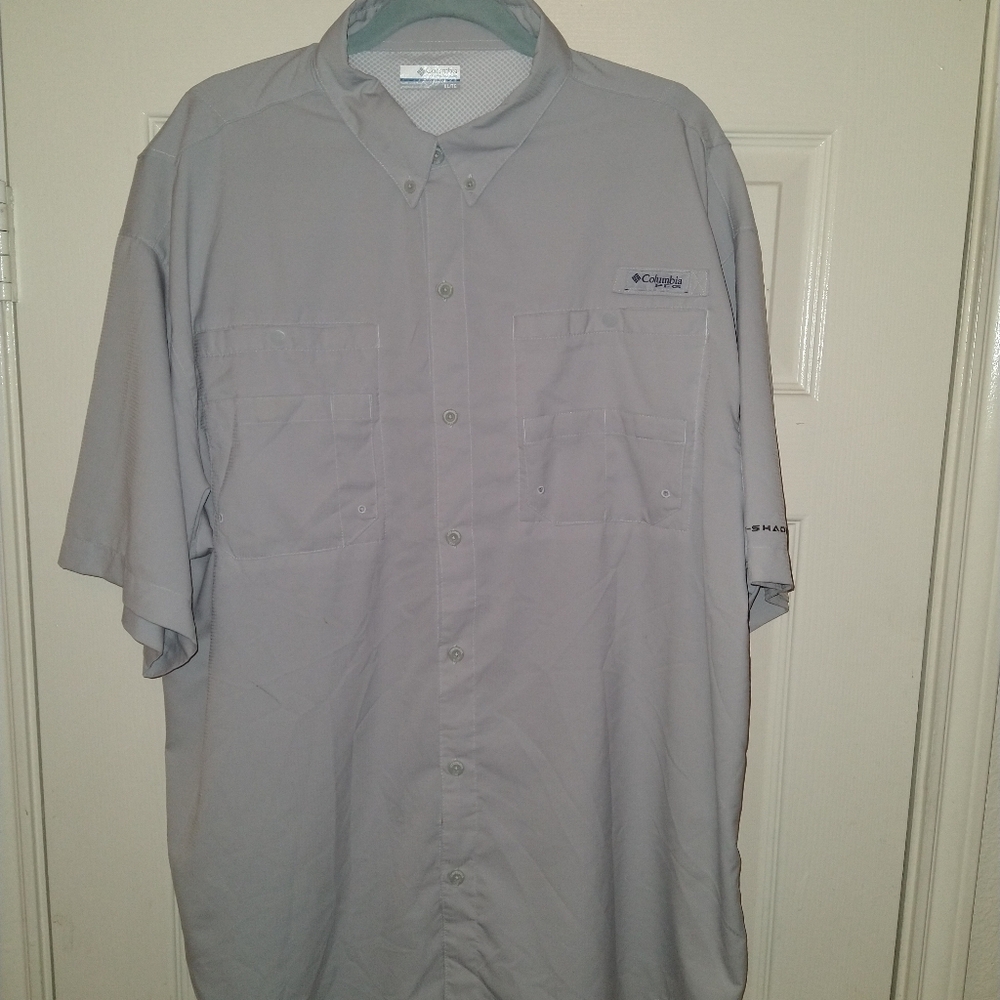 Columbia PFG Vented Outdoor Fishing Shirt Men's sz XL.